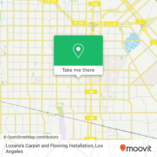 Lozano's Carpet and Flooring Installation map