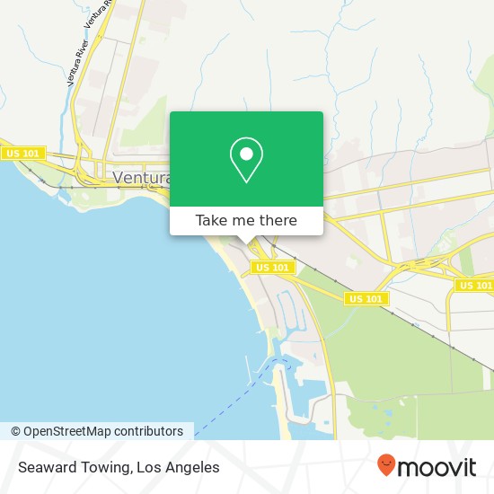 Mapa de Seaward Towing