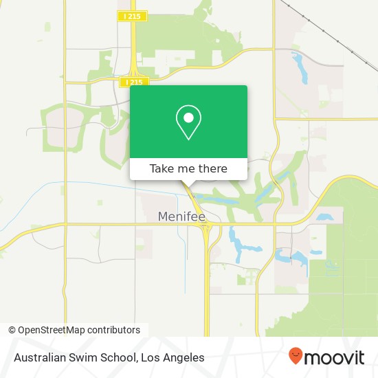 Australian Swim School map