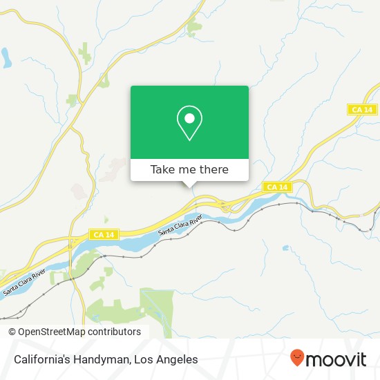 California's Handyman map
