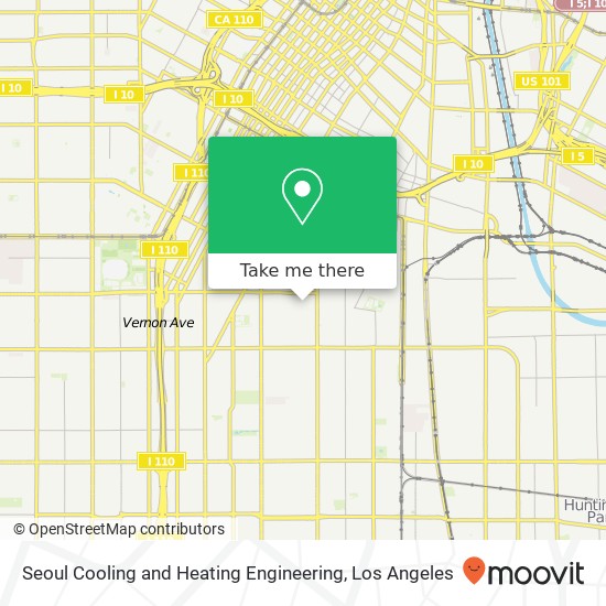 Mapa de Seoul Cooling and Heating Engineering