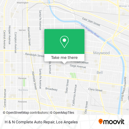 H & N Complete Auto Repair map