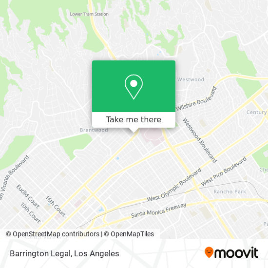 Barrington Legal map