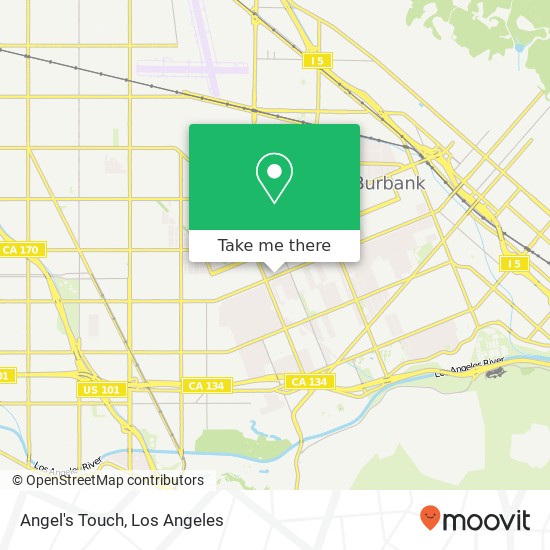 Angel's Touch map