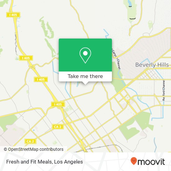 Fresh and Fit Meals map