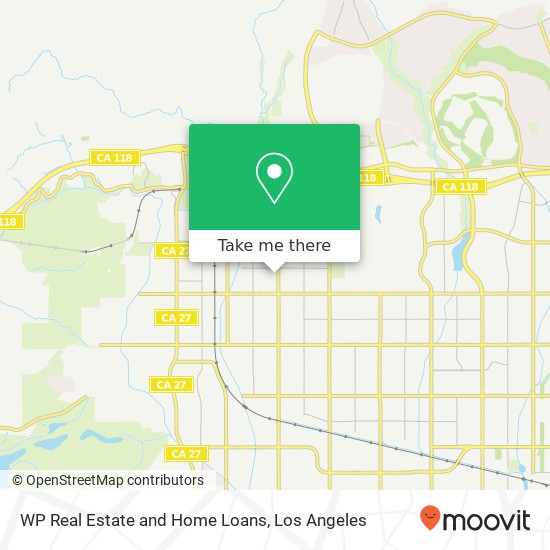 WP Real Estate and Home Loans map