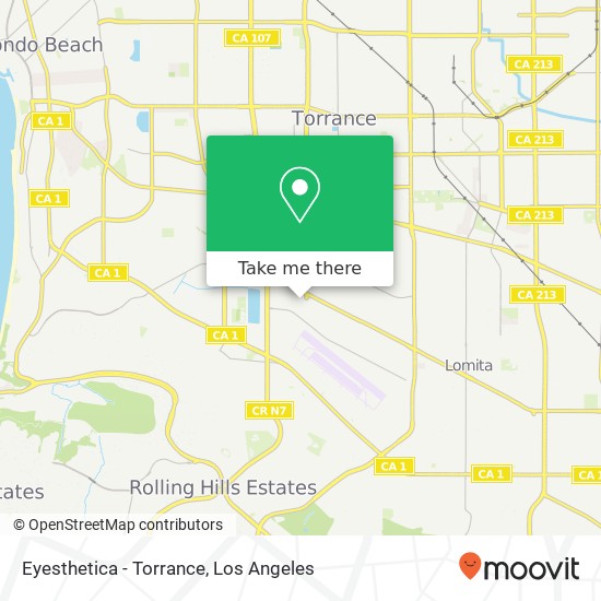 Mapa de Eyesthetica - Torrance