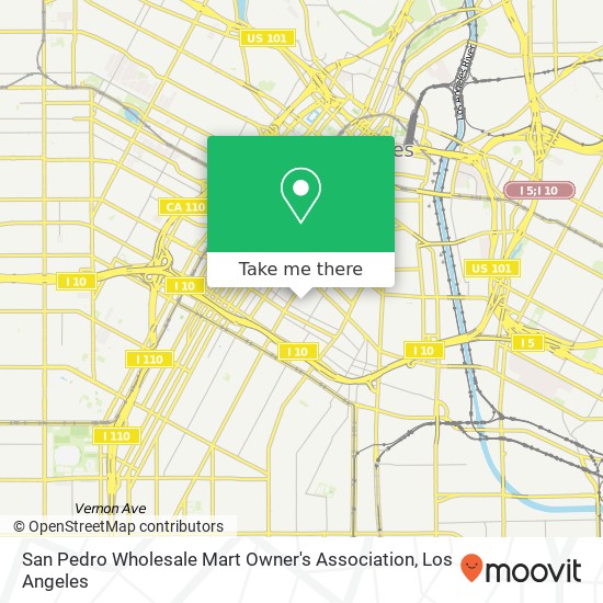 San Pedro Wholesale Mart Owner's Association map