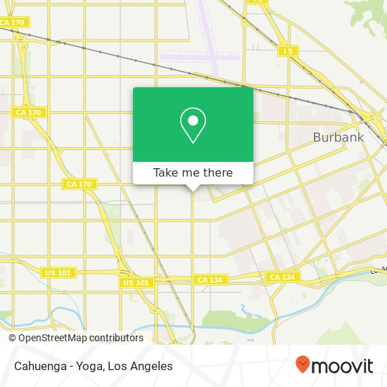 Mapa de Cahuenga - Yoga