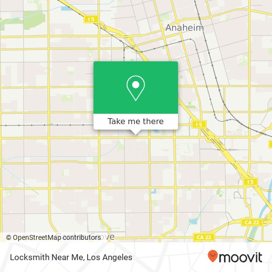 Locksmith Near Me map