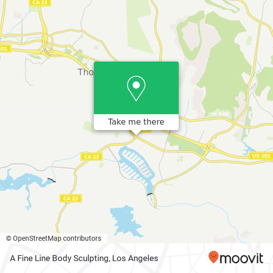 A Fine Line Body Sculpting map