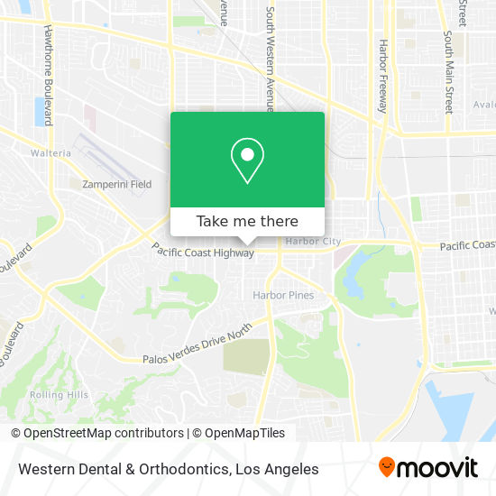 Mapa de Western Dental & Orthodontics