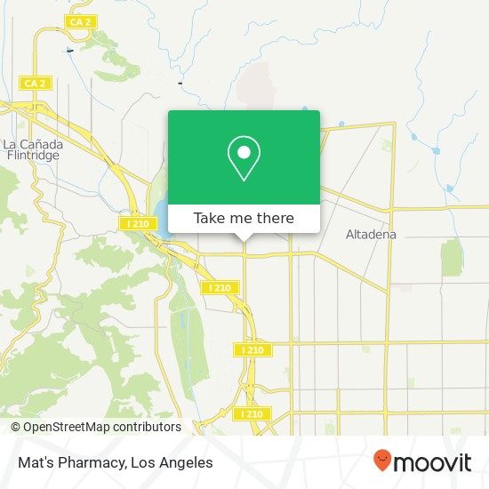 Mat's Pharmacy map