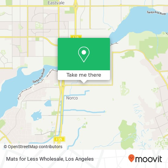 Mats for Less Wholesale map