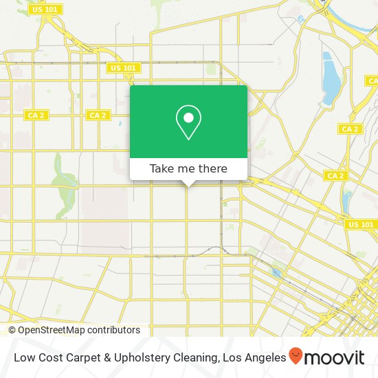 Low Cost Carpet & Upholstery Cleaning map