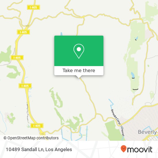 Mapa de 10489 Sandall Ln