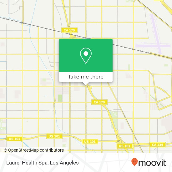 Laurel Health Spa map