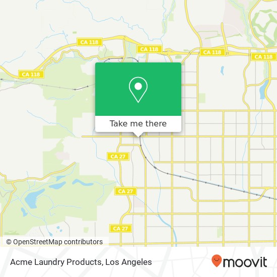 Acme Laundry Products map