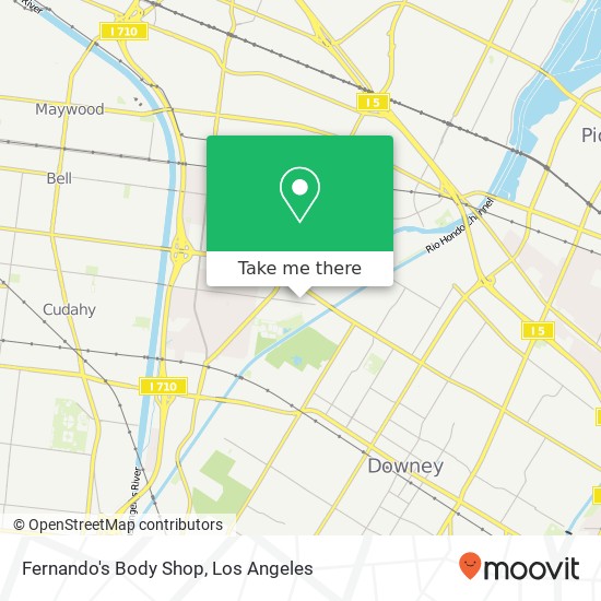 Mapa de Fernando's Body Shop
