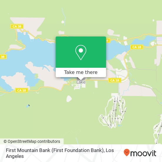 Mapa de First Mountain Bank (First Foundation Bank)