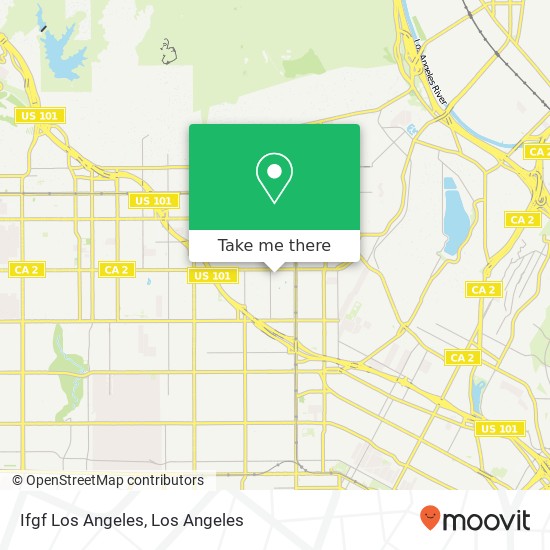 Mapa de Ifgf Los Angeles