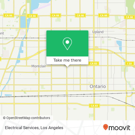 Electrical Services map