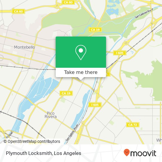 Plymouth Locksmith map