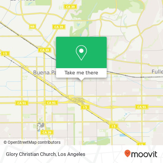 Mapa de Glory Christian Church