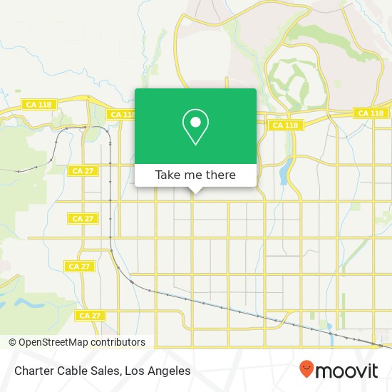 Charter Cable Sales map