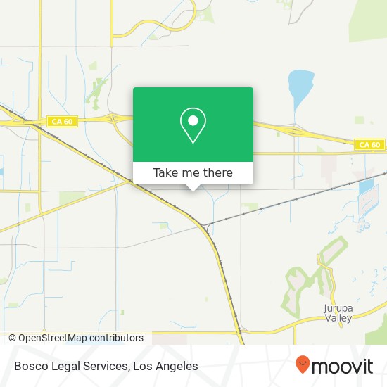 Bosco Legal Services map