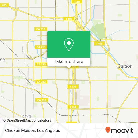 Chicken Maison map