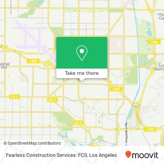 Fearless Construction Services: FCS map