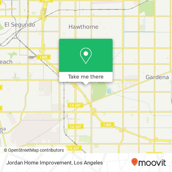 Jordan Home Improvement map