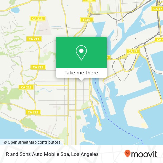 R and Sons Auto Mobile Spa map