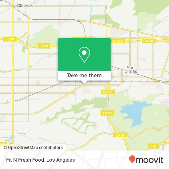 Fit N Fresh Food map