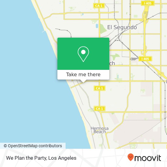 Mapa de We Plan the Party