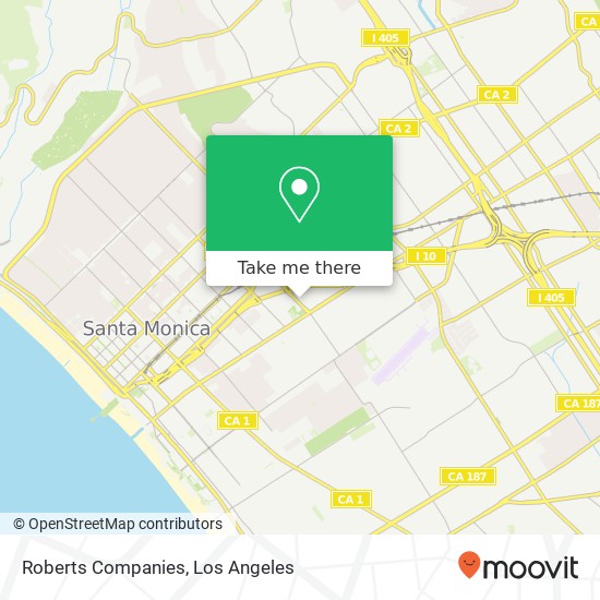 Roberts Companies map