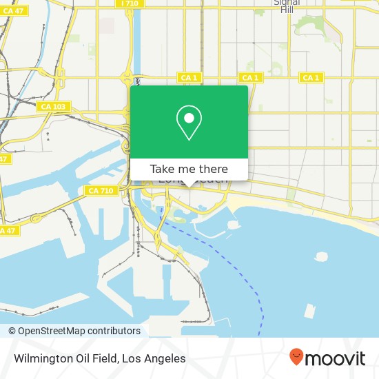 Wilmington Oil Field map