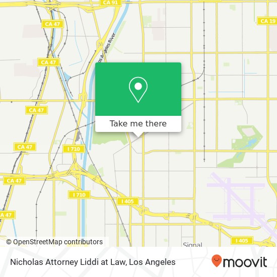 Nicholas Attorney Liddi at Law map
