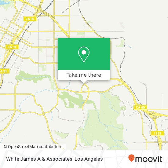 White James A & Associates map