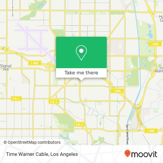 Time Warner Cable map