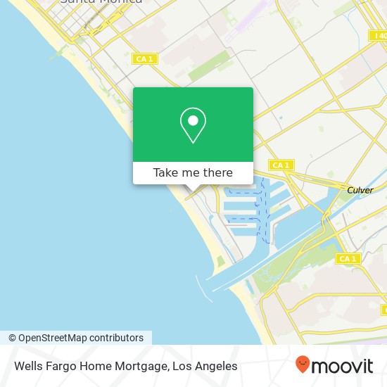 Wells Fargo Home Mortgage map