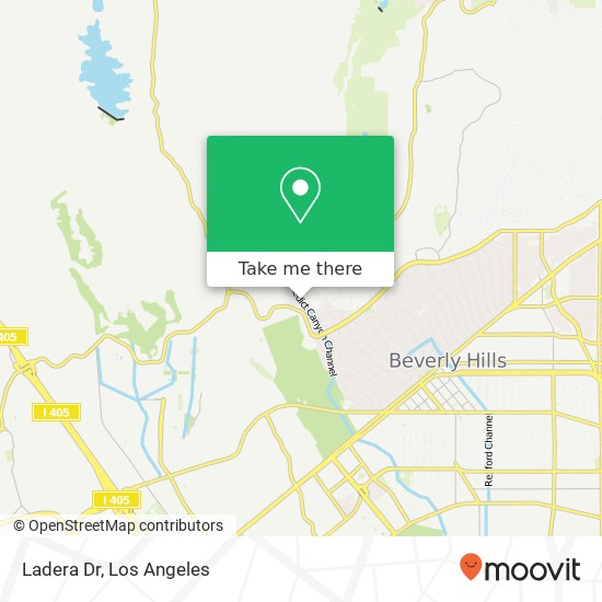 Ladera Dr map