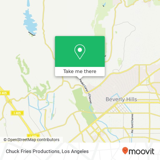 Chuck Fries Productions map