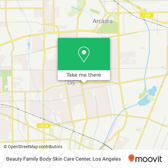 Mapa de Beauty Family Body Skin Care Center