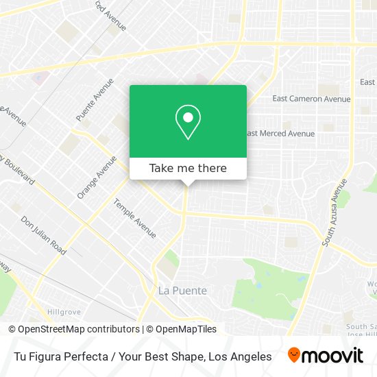 Tu Figura Perfecta / Your Best Shape map