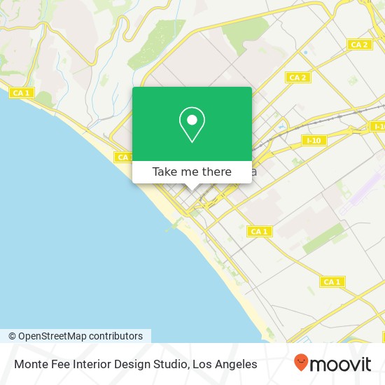 Monte Fee Interior Design Studio map
