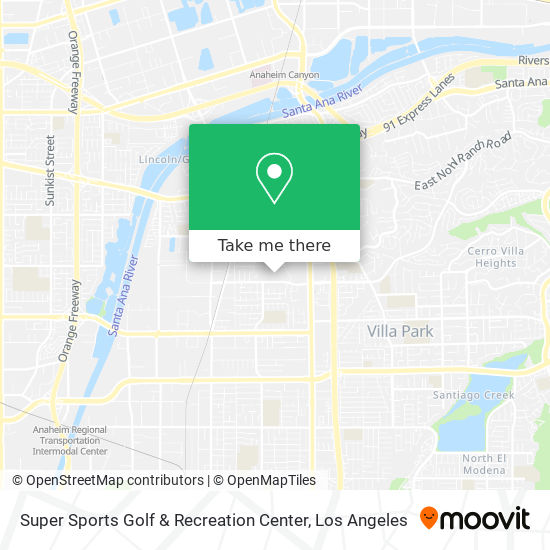 Super Sports Golf & Recreation Center map