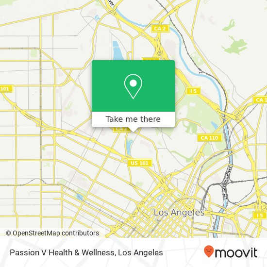 Passion V Health & Wellness map