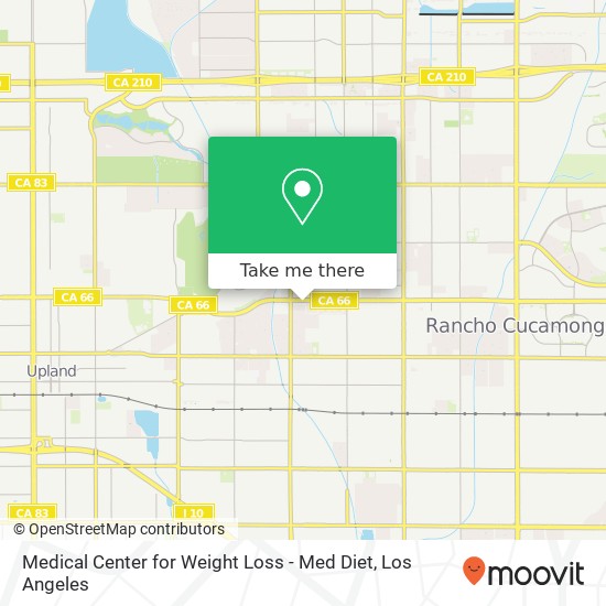 Mapa de Medical Center for Weight Loss - Med Diet